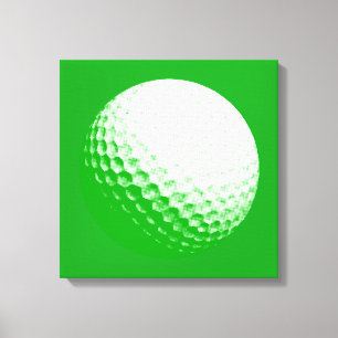golf ball canvas print