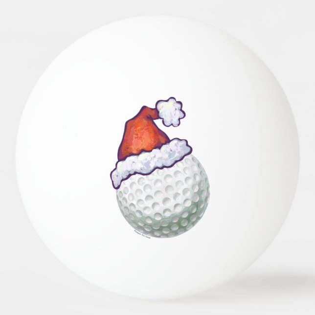 Golf Ball Christmas Hats (Back)