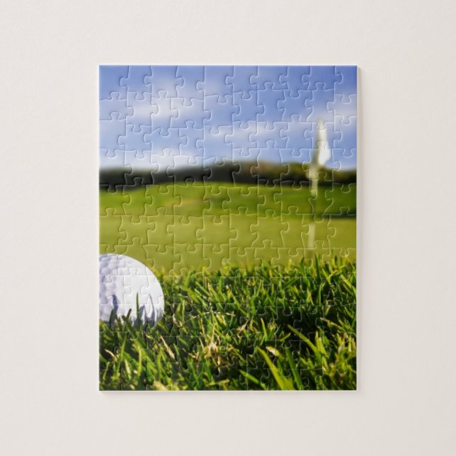Golf Ball Course Jigsaw Puzzle (Vertical)