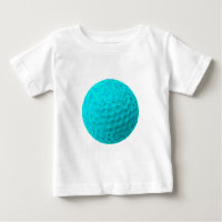 Golf Ball Cyan The MUSEUM Zazzle Gifts