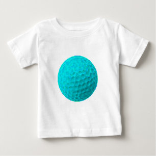 Golf Ball Cyan The MUSEUM Zazzle Gifts Baby T-Shirt