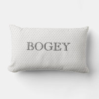 Golf Ball Dimples BOGEY text Fun Sports Decor Lumb