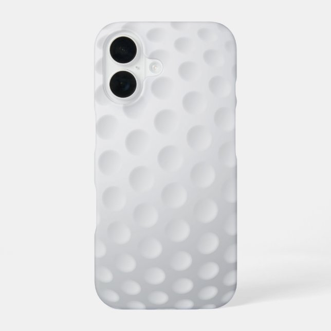 Golf Ball ⛳🎁  Dimples iPhone 16 Case (Back)
