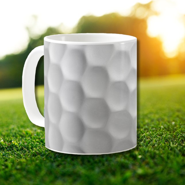 Golf Ball Dimples Pattern Texture Coffee Mug (Creator Uploaded)