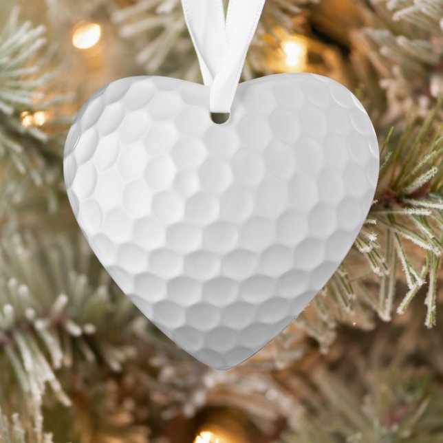 Golf Ball Dimples Pattern Texture Ornament (Tree)