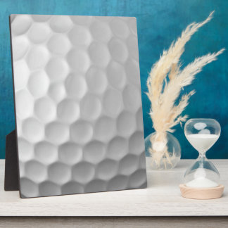 Golf Ball Dimples Pattern Texture Plaque