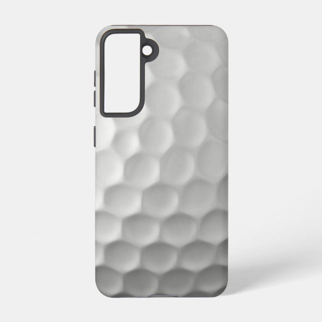 Golf Ball Dimples Pattern Texture Samsung Galaxy S21 Case (Back)