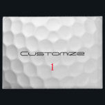 Golf Ball Dimples Personalised Text and Number Magnet<br><div class="desc">Looking for Gifts for golfers? FOUR! Are you looking for the perfect gift for the golfer in your life or yourself? This Golf Ball Dimples image is perfect for every Golf Lover. Customise this Golf Ball image with Text and number of your choosing. Unique design for the casual golfer to...</div>