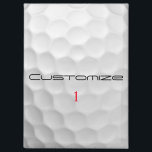 Golf Ball Dimples Personalised Text and Number Magnet<br><div class="desc">Looking for Gifts for golfers? FOUR! Are you looking for the perfect gift for the golfer in your life or yourself? This Golf Ball Dimples image is perfect for every Golf Lover. Customise this Golf Ball image with Text and number of your choosing. Unique design for the casual golfer to...</div>