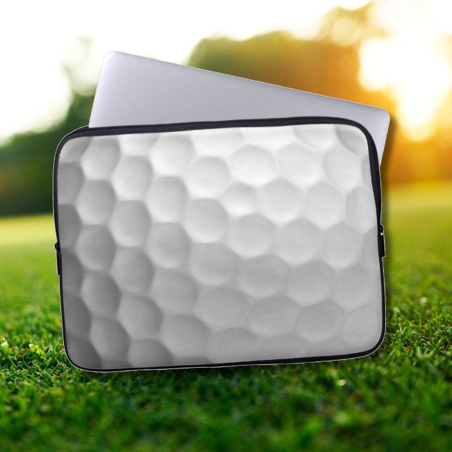 Golf Ball Dimples Texture Pattern Laptop Sleeve (Creator Uploaded)