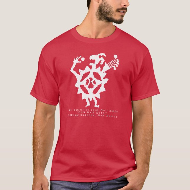 Golf Ball Eater Petroglyph T-Shirt (Front)