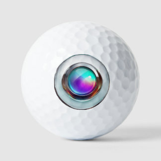 Golf Ball - Fake Camera Lens Style