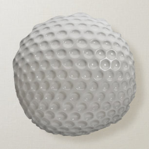 Golf Ball Fun Sport Round Cushion
