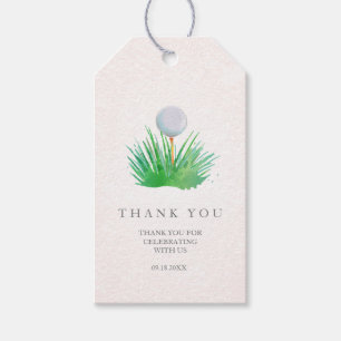 Golf Ball Gift Tags