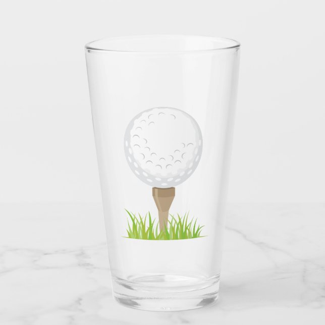 Golf Ball Glass (Front)
