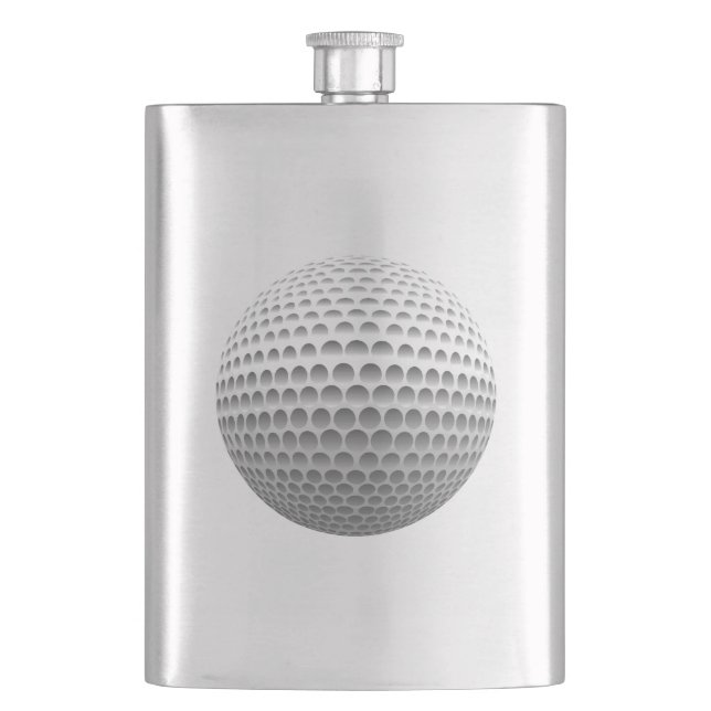 Golf Ball Hip Flask (Front)