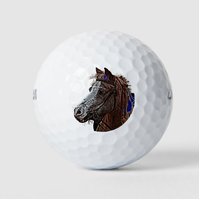 golf ball _ horsetoon (Front)