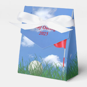 golf ball in grass favour box
