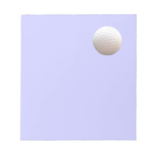 Golf Ball in the Sky Notepad