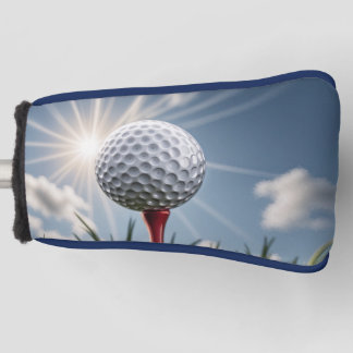 Golf Ball in the Sun Head Cover