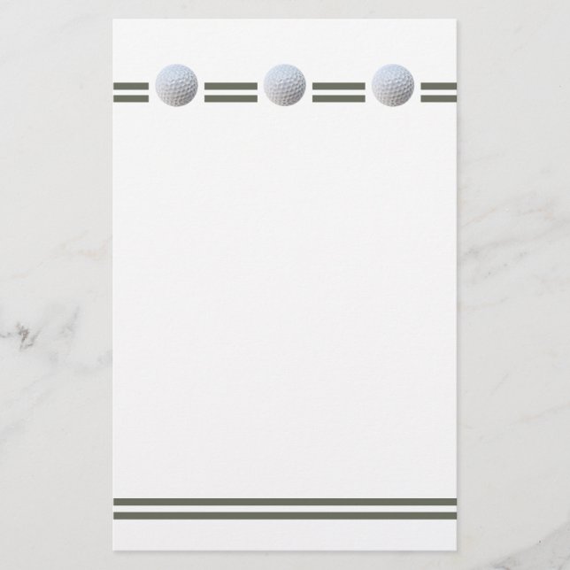 Golf Ball in Triplicate (Front)