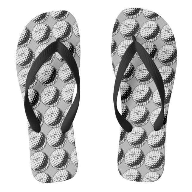 Golf Ball Jandals (Footbed)