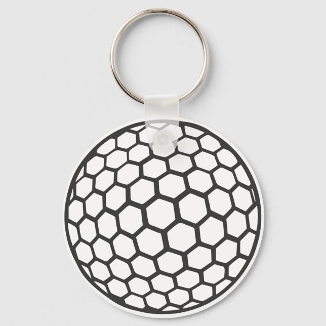 Golf ball key ring (Front)