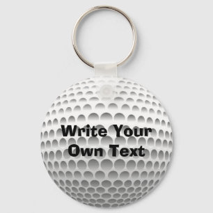 Golf Ball Key Ring