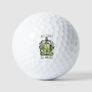 Golf Ball li Surname And Shield