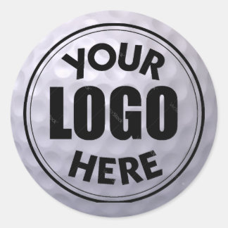 Golf Ball Logo Sticker