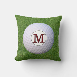 Golf ball Monogram Golfer Greens Turf Cushion