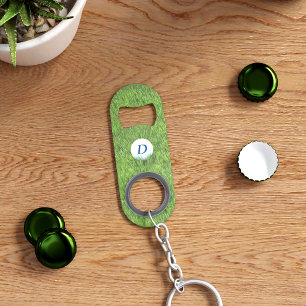 Golf Ball Monogram Golfer Handy Bottle Opener