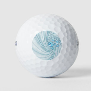 Golf Ball Narwhal Blue