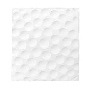golf ball notepad