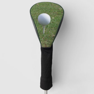 Golf ball on a tee Driver Best Golf Head Cover