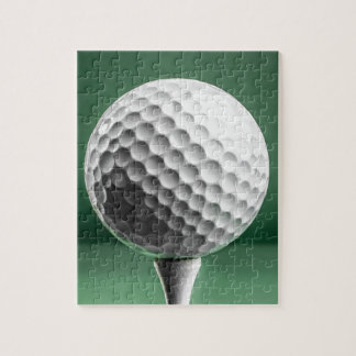 Golf Ball on Tee Jigsaw Puzzle