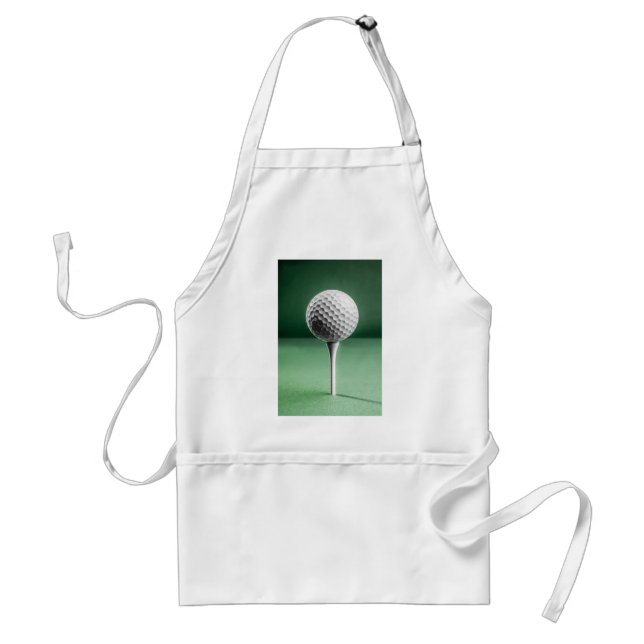 Golf Ball on Tee Standard Apron (Front)