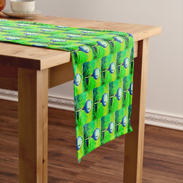 Golf Ball Pattern Dining Table Runner (In Situ)