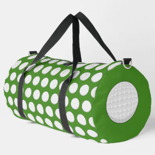 Golf Ball Pattern Duffle Bag
