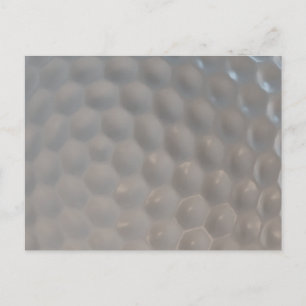 Golf Ball Pattern Texture Postcard
