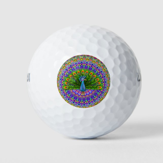 Golf Ball Peacock (Front)