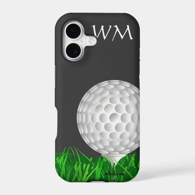 Golf ball,personalised, golf (Back)