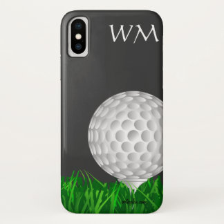 Golf ball, personalised, golf Case-Mate iPhone case