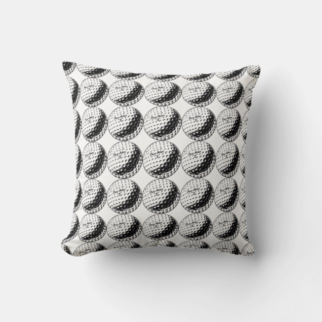 Golf Ball Pillow (Front)