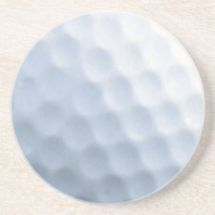 Golf Ball Print Pattern Background Coaster