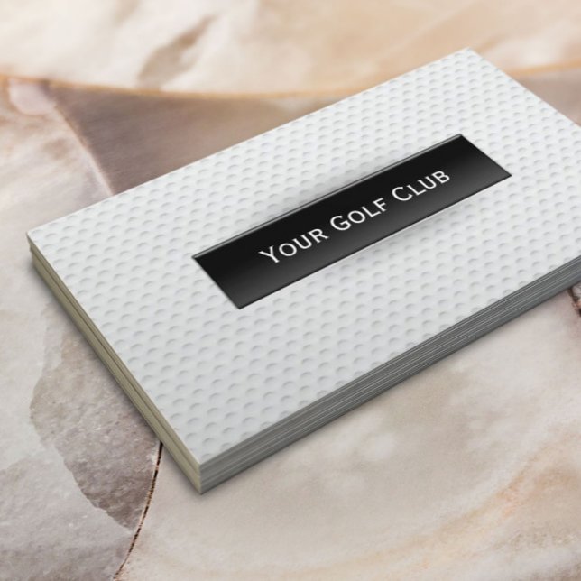 Golf Ball Professional Golf Business Card (Creator Uploaded)