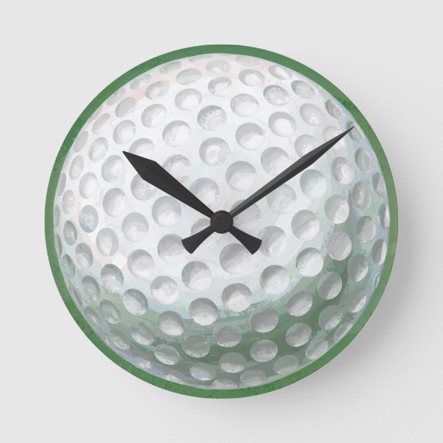Golf Ball Round Clock (Front)