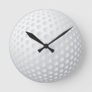 Golf Ball Round Clock