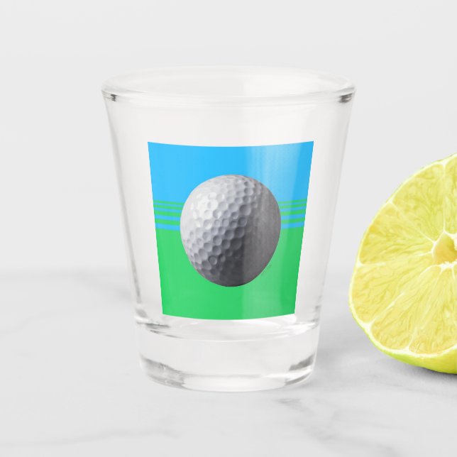 Golf Ball shot glass (Front)