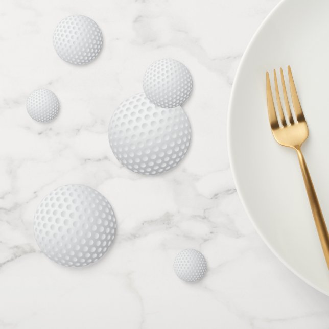 Golf Ball Special Dinner Party Table Confetti (Group)